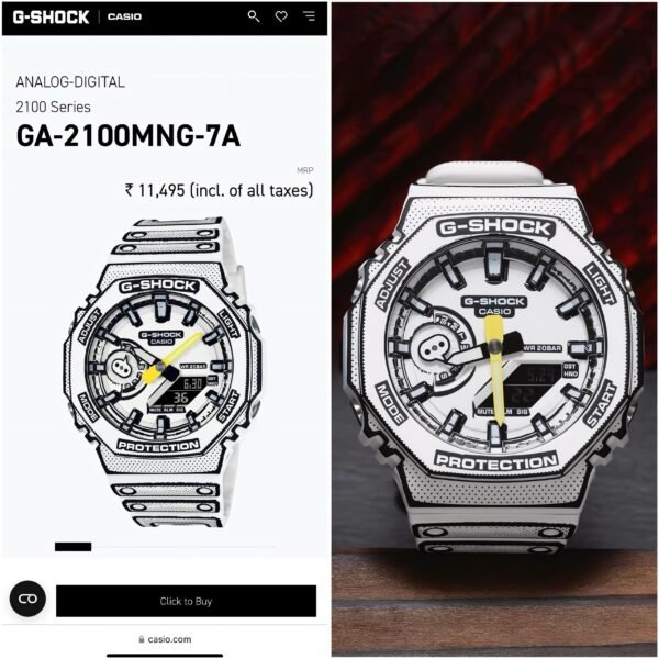 G-Shock GA2100 MANGA Original Model Series Now Available