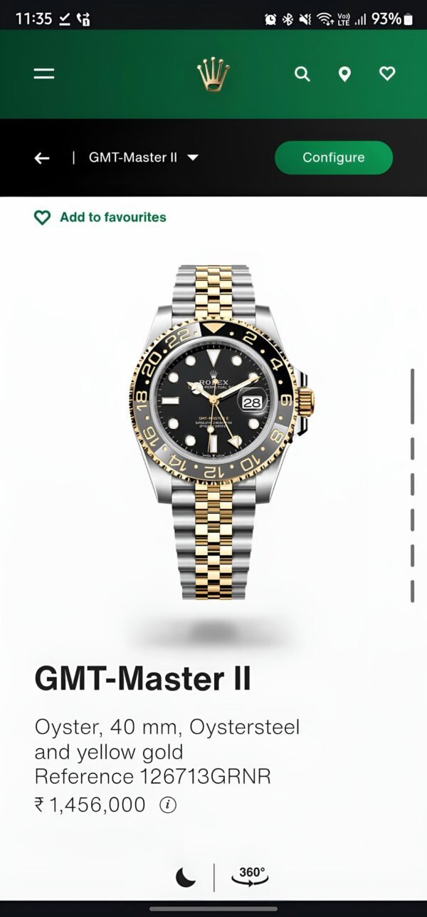 ROLEX GMT 2