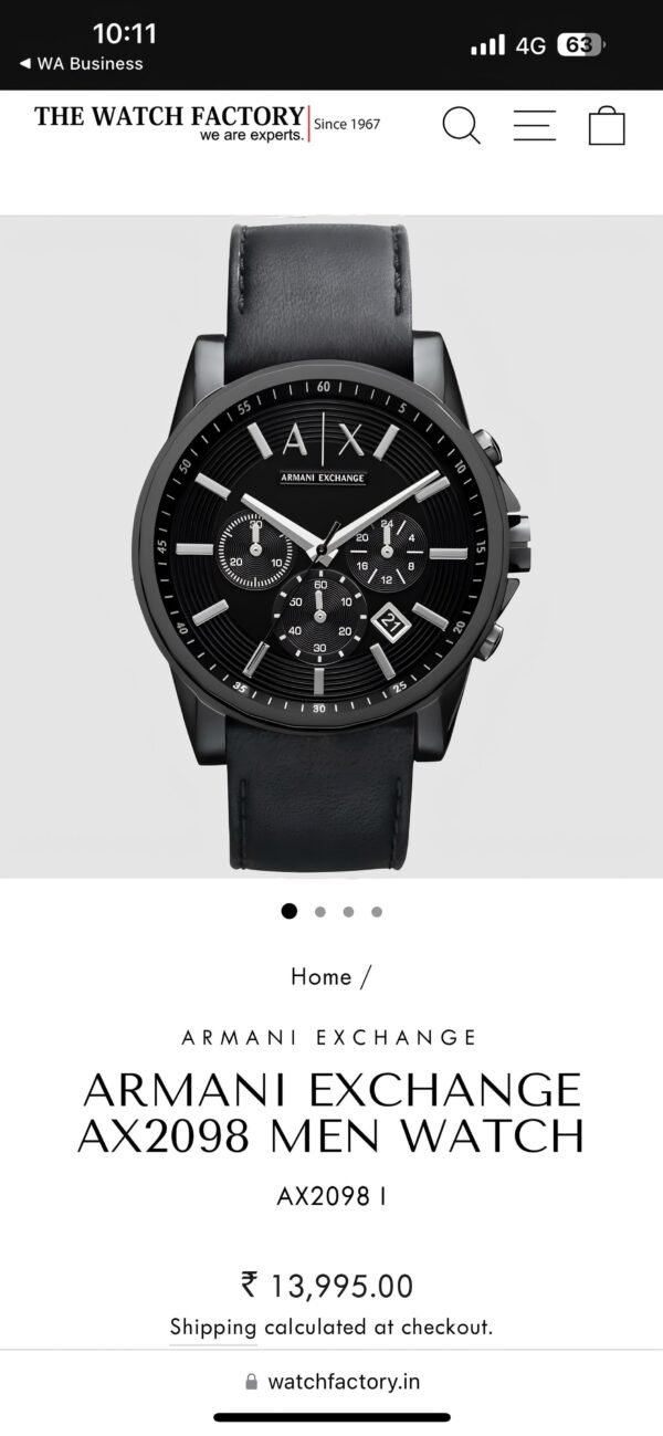 Armani Exchange AX2098