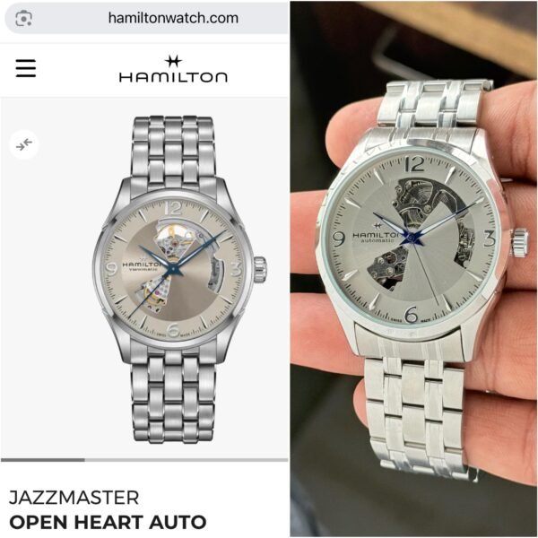 Hamilton Jazzmaster open heart