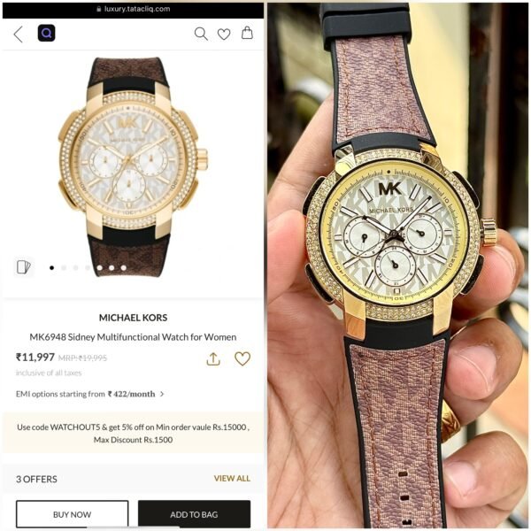 Michael Kors MK6948 Sidney Multifunctional Watch for Women