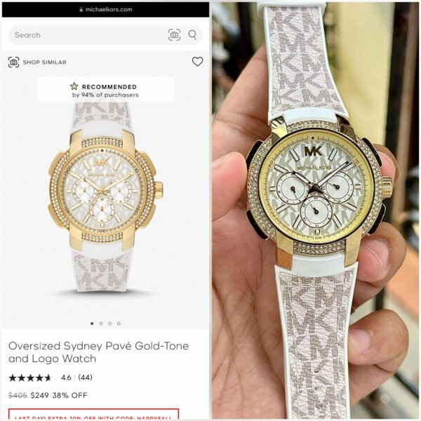 MICHAEL Michael Kors MK7221 Sidney Chronograph Watch for Women